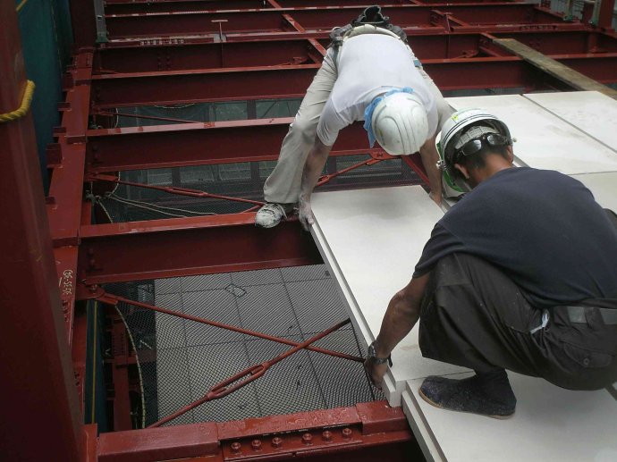 蒸壓加氣混凝土屋面板施工工藝